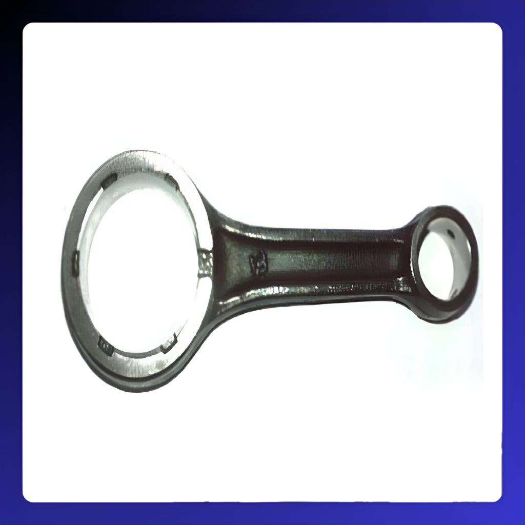rrcomponent Original equipment manufacturers (OEMs) companies that make parts and equipment for other businesses to use Rajkot,gujarat,india A connecting rod, often called a "con rod," is a crucial component in a piston engine that links the piston to the crankshaft, effectively converting the piston's reciprocating motion into the crankshaft's rotational movement; it acts as a lever arm to transfer force from the piston to the crankshaft during combustion.